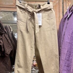 Summum Tapered Trousers with Belt